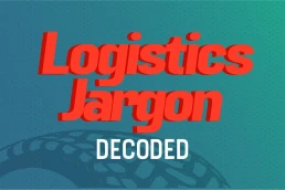 Logistics Jargon